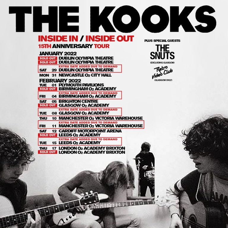 The Kooks relanzará su álbum debut ultrabrit